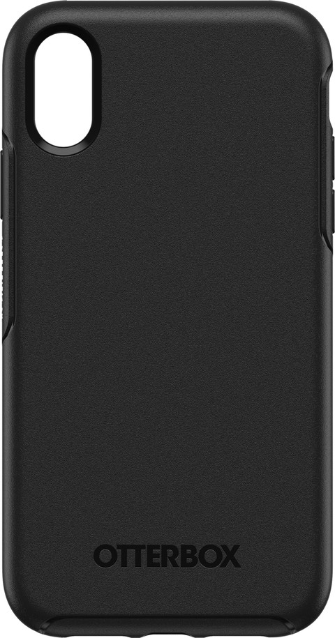 Otterbox Symmetry Coque arrière pour Apple iPhone Xr Noir Main Image