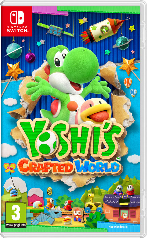 Yoshi's Crafted World Nintendo Switch Main Image