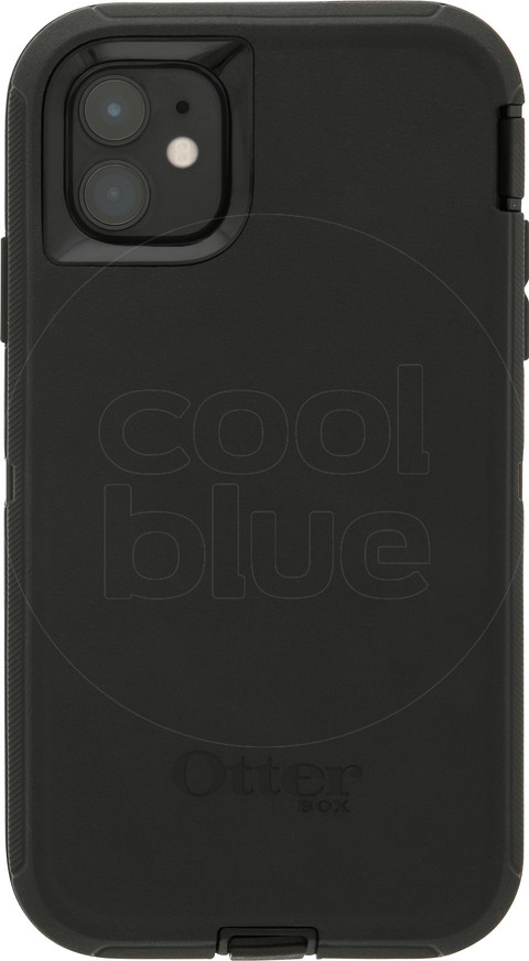 Otterbox Defender Apple iPhone 11 Back Cover Zwart voorkant