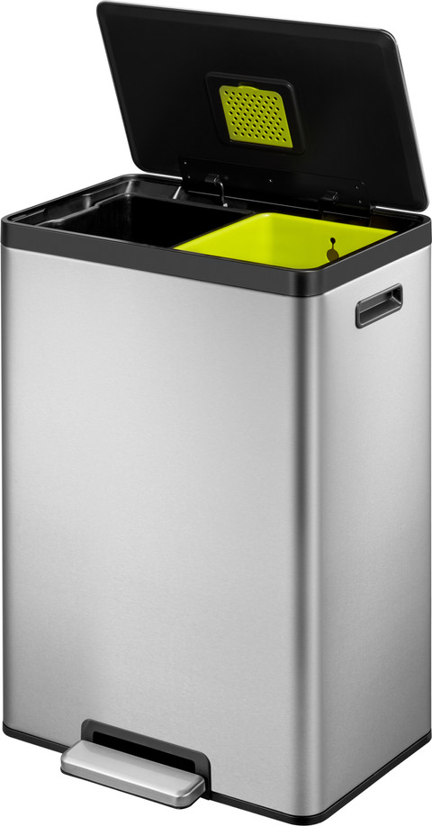 EKO EcoCasa II 2 x 20 Litres Inox Mat null