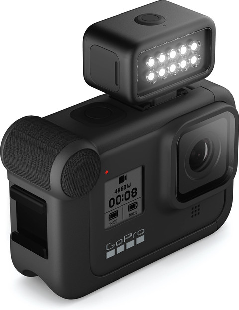 GoPro Light Mod product in gebruik