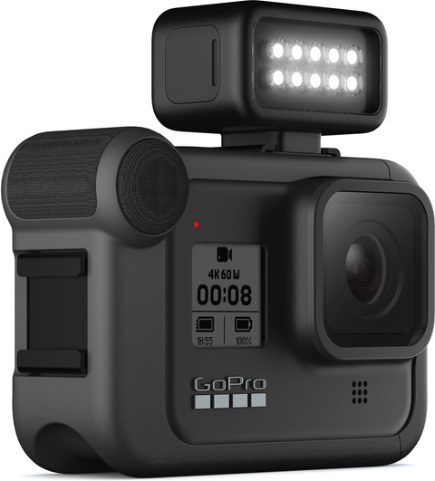 GoPro Light Mod product in gebruik