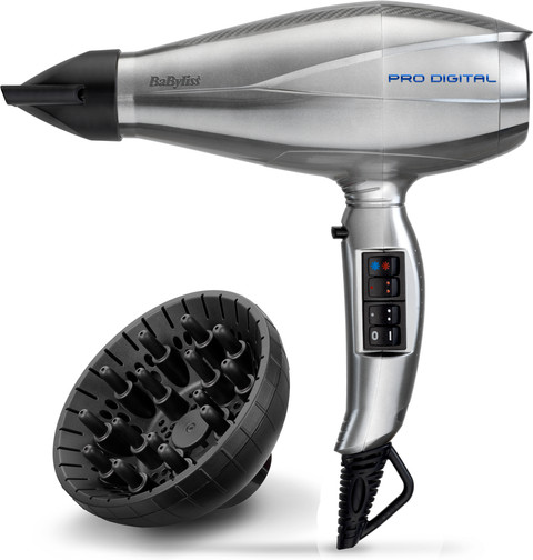 BaByliss 6000E Pro Digital Dryer left side