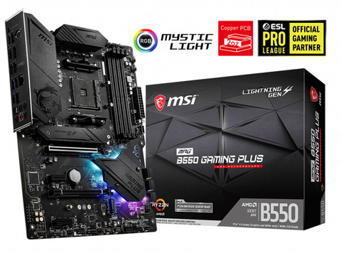 MSI MPG B550 GAMING PLUS emballage