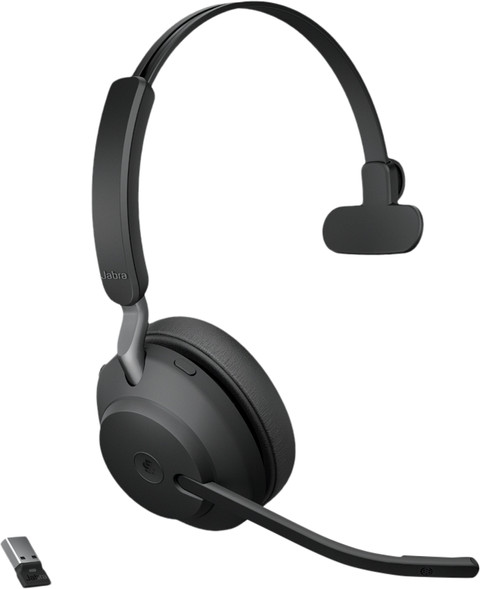 Jabra Evolve2 65 Link380a MS Mono Black Main Image