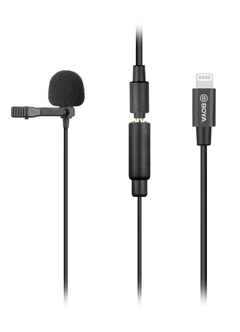 Boya BY-M2 Lavalier Microphone with Lightning Cable Main Image