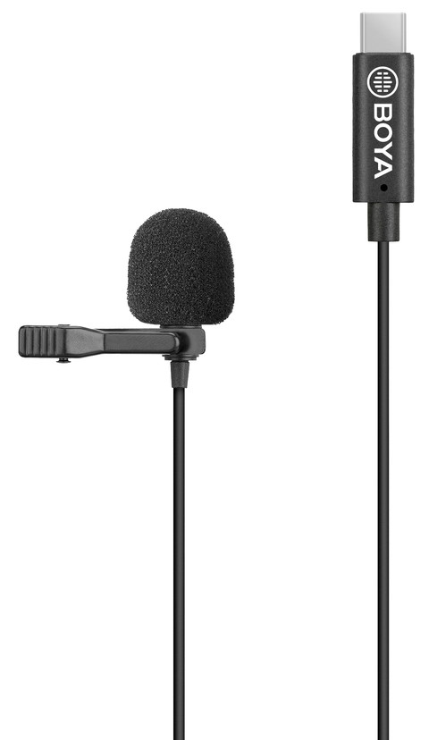 Boya BY-M3 Lavalier Microphone for USB-C Main Image