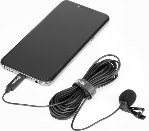 Boya BY-M3 Lavalier Microphone for USB-C detail