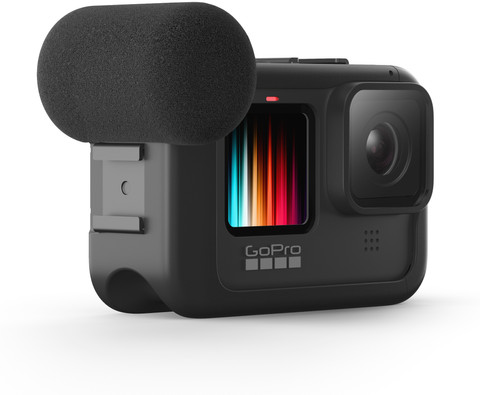 GoPro Media Mod (GoPro HERO 12, 11, and 10) product in use