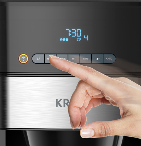 Krups Grind and Brew KM8328 product in use