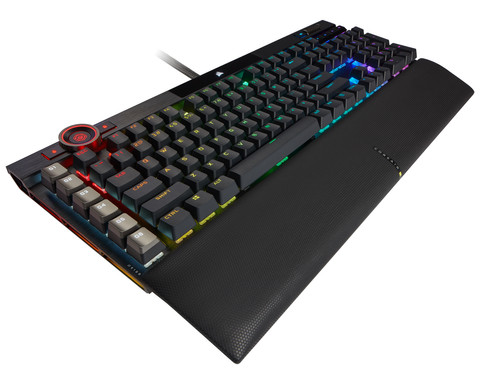 Corsair K100 RGB OPX Clavier Gamer Optique-Mécanique AZERTY côté droit