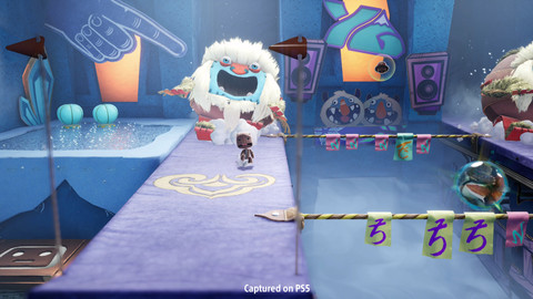 Sackboy: A Big Adventure - PS5 product in gebruik