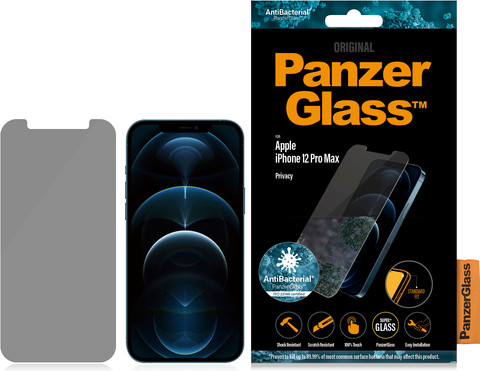 PanzerGlass Case Friendly Apple iPhone 12 Pro Max Privacy Screen Protector Glass null