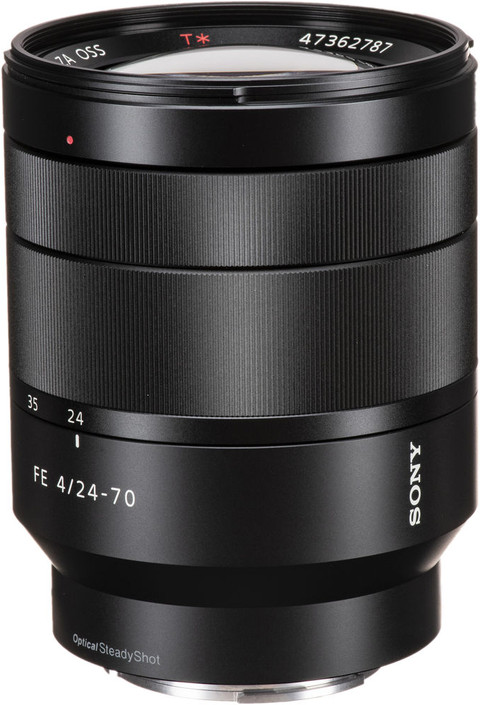 Sony FE 24-70mm f/4 ZA OSS Vario-Tessar T* top