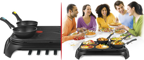 Tefal WokParty Duo PY5828 product in gebruik