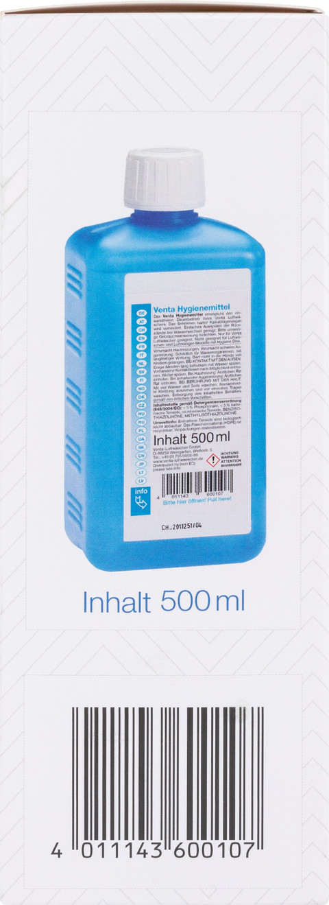 Venta Hygiene agent 500 ml packaging