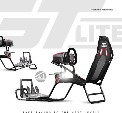 Next Level Racing F-GT Lite Formula en GT Opvouwbare Cockpit null