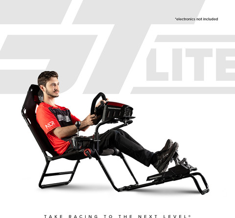 Next Level Racing F-GT Lite Formula en GT Opvouwbare Cockpit null