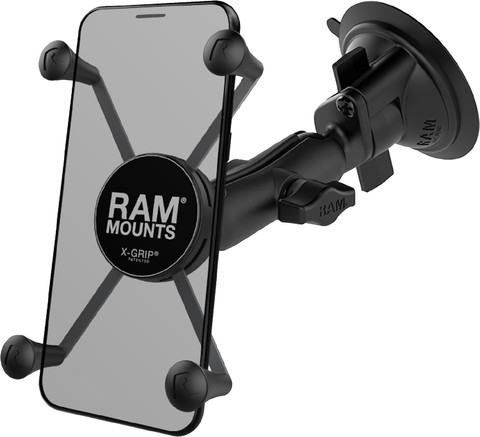 RAM Mounts Universal Phone Mount Car Suction Cup Windshield/Dashboard Large Main Image