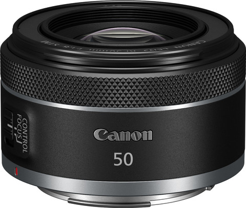 Canon RF 50mm f/1.8 STM oberseite