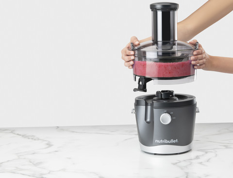 nutribullet Juicer product in gebruik