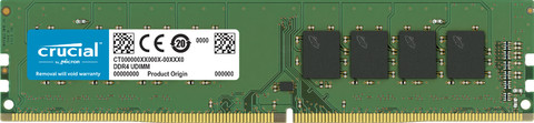 Crucial Standard 4GB 2400MHz DDR4 DIMM (1x 4GB) Main Image