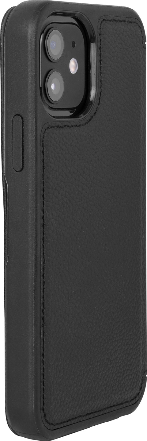 Otterbox Strada Apple iPhone 12 / 12 Pro Book Case Leer Zwart null