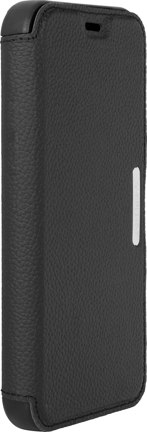 Otterbox Strada Apple iPhone 12 / 12 Pro Book Case Leer Zwart null