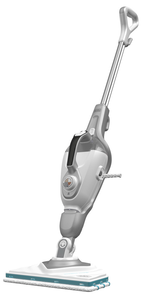 BLACK+DECKER 1600W Steam-mop 15 accessoires voorkant