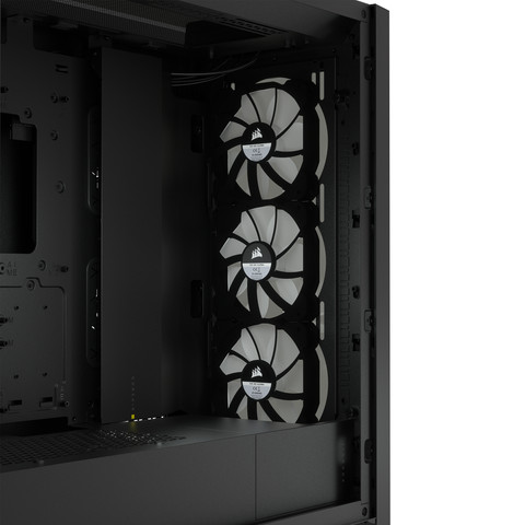 Corsair iCUE 5000X RGB Tempered Glass Mid-Tower ATX Case null