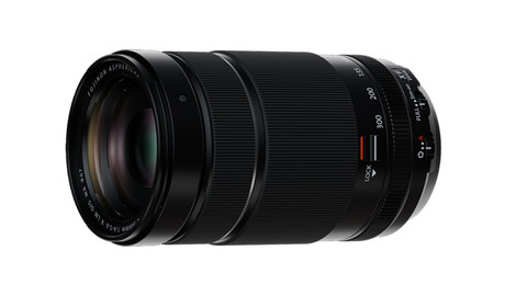 Fujifilm XF 70-300 mm f/4-5.6 R LM OIS WR côté gauche