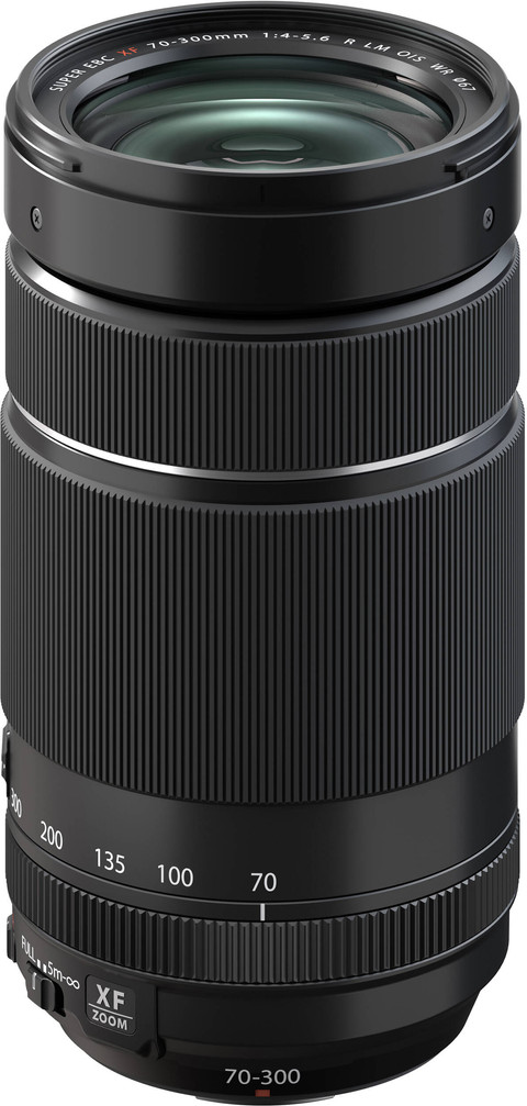 Fujifilm XF 70-300 mm f/4-5.6 R LM OIS WR dessus