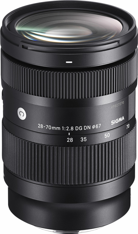 Sigma 28-70mm f/2.8 DG DN Contemporary Sony E-mount top