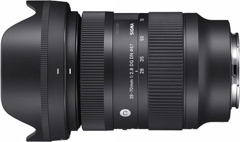 Sigma 28-70mm f/2.8 DG DN Contemporary Sony E-mount left side