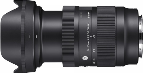 Sigma 28-70mm f/2.8 DG DN Contemporary Sony E-mount left side