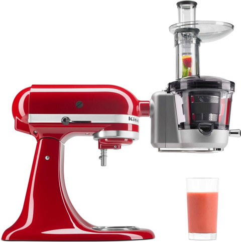 KitchenAid 5KSM1JA Slowjuicer product in use