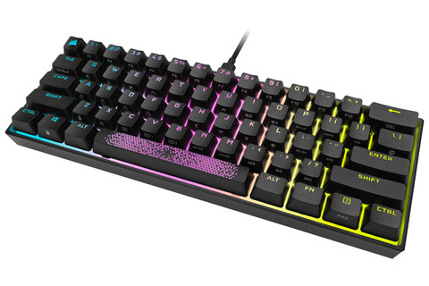 Corsair K65 RGB Mini Mechanisch Gaming Toetsenbord Cherry MX Red Azerty null