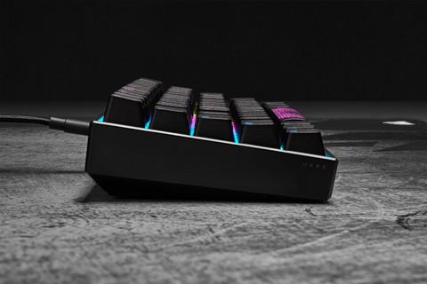 Corsair K65 RGB Mini Mechanisch Gaming Toetsenbord Cherry MX Red Azerty null