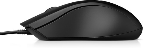 HP 100 Wired Mouse left side