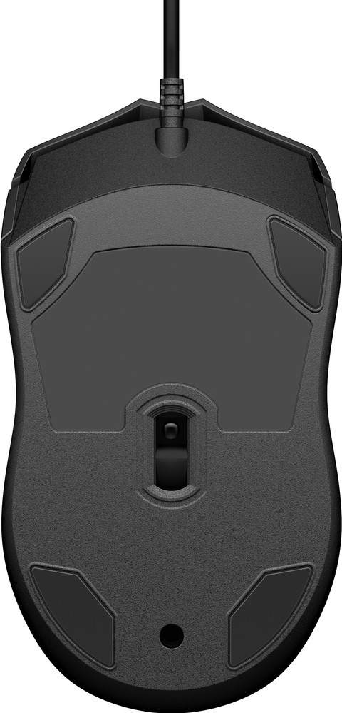 HP 100 Wired Mouse back