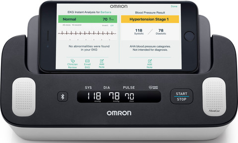 Omron Complete + ECG Recorder voorkant