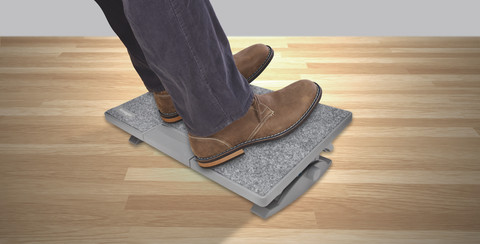 Kensington SmartFit SoleMate Pro Elite Foot Support product in use