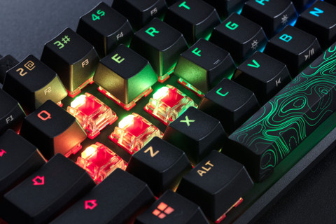 HyperX Alloy Origins 60 Wired Gaming Keyboard product in use