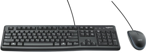 Logitech MK120 Keyboard and Mouse QWERTY Main Image