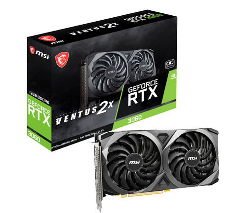 MSI GeForce RTX 3060 VENTUS 2X 12G OC null