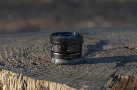 Sony FE 40 mm f/2.5 G visuel fournisseur