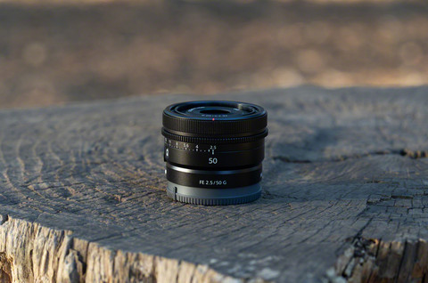 Sony FE 50 mm f/2.5 G visuel fournisseur