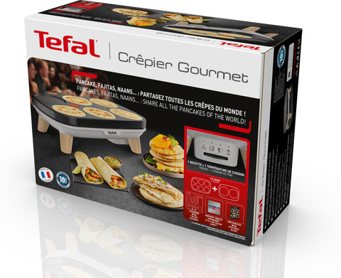 Tefal Crêpier Gourmet PY900D product in gebruik