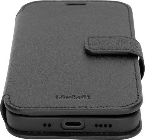 BlueBuilt iPhone 12 Mini Book Case Leather Black null