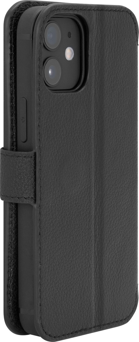 BlueBuilt iPhone 12 Mini Book Case Leather Black null